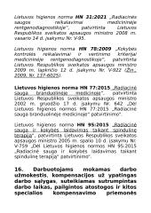 Radiacinė sauga, jonizuojančioji spinduliuotė 18 puslapis