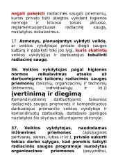 Radiacinė sauga, jonizuojančioji spinduliuotė 19 puslapis