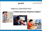 Kaip atsikratyti antsvorio?  8 puslapis