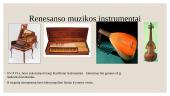 Renesanso muzika (skaidrės) 12 puslapis