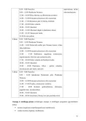 Rekreacinės programos sudarymas: Vaikų žygis Nemunu 12 puslapis