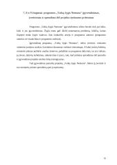 Rekreacinės programos sudarymas: Vaikų žygis Nemunu 15 puslapis