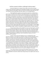 Amžinos jaunystės siekimas - pražūtinga šių dienų manija? Rašinys