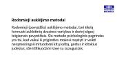 Auklėjimo metodai (skaidrės) 5 puslapis