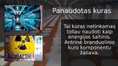 Branduolinės energetikos privalumai ir problemos (skaidrės) 10 puslapis