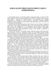 Seksualinės prievartos prieš vaikus problema 3 puslapis