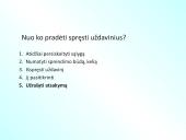 Judėjimo uždaviniai su pavyzdžiais 2 puslapis