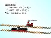 Judėjimo uždaviniai su pavyzdžiais 9 puslapis