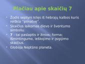 Tiriamasis darbas matematikos pamokai. Magiškasis skaičius 7 17 puslapis