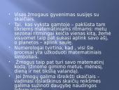 Tiriamasis darbas matematikos pamokai. Magiškasis skaičius 7 3 puslapis