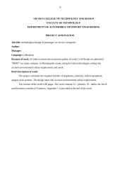 Lengvųjų automobilių serviso įmonių technologinis projektavimas 3 puslapis