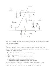 Užtvankos hidrostatiniai skaičiavimai 7 puslapis