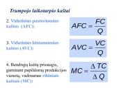 Firmos gamybos išlaidos. Kaštai 14 puslapis