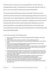 Report on the interlink between physical activity and mental health 3 puslapis