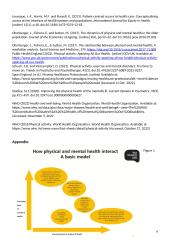 Report on the interlink between physical activity and mental health 7 puslapis
