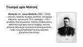 Visuomenės negerovės Maironio satyrose