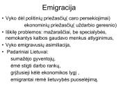 Lietuvos politinės partijos, valstybingumo idėja ir Vilniaus Didysis Seimas. Lietuvos visuomenė XIX a. 12 puslapis