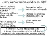 Lietuvos politinės partijos, valstybingumo idėja ir Vilniaus Didysis Seimas. Lietuvos visuomenė XIX a. 3 puslapis