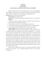 Tėvų požiūris į pradinių klasių mokinių fizinį aktyvumą  3 puslapis