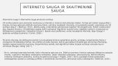 Saugesnis internetas: skaidrės  12 puslapis