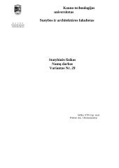 Sienos šiluminės varžos skaičiavimas