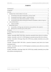 Automatinių pavarų dėžių konstrukcijos analizė  2 puslapis