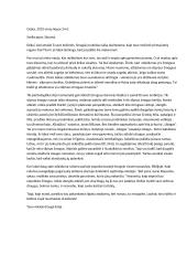 Laiškas draugei apie atlaidumą