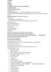 Anglų monologui reikalingos frazės