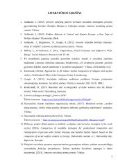 Socialinės atskirties problema socialinės gerovės valstybėje. Mokslo literatūros apžvalga 8 puslapis