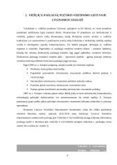 Viešųjų e. Paslaugų plėtros vertinimas Lietuvoje 7 puslapis