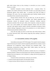 GPS technologija ir naudojimas transporto srityje 7 puslapis