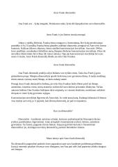 Apie Aną Frank konspektas