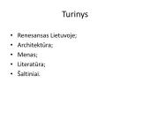 Renesansas Lietuvoje (skaidrės) 2 puslapis