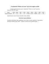 Statistinių duomenų rinkimas, sisteminimas ir analizė: "Tarptautinis Vilniaus oro uostas" 15 puslapis