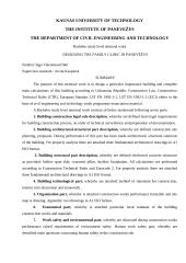 Gelžbetoninio pastato projektavimas 2 puslapis