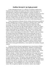 Antikos herojai ir jų žygių prasmė