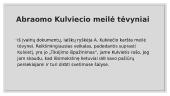 Abraomas Kulvietis - skaidrės 4 puslapis