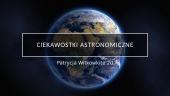 Ciekawostki Astronomiczne