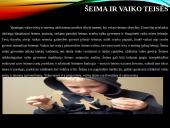 Vaikų teisės po tėvų skyrybų 3 puslapis