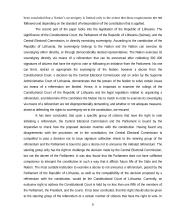 Ar tauta, tiesiogiai įgyvendindama suverenią galią, gali spręsti dėl visų jos gyvenimo klausimų?  4 puslapis