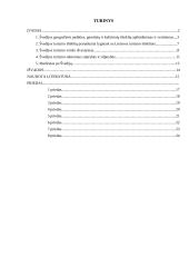 Švedijos geografinė, gamtinė, kultūrinė bei turizmo padėtis