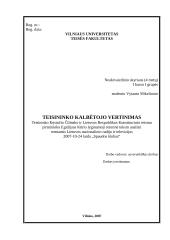Juridinės retorikos praktinis darbas