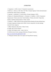 Tarptautinės organizacijos, jų tipai ir veikla 20 puslapis