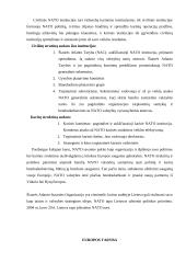 Tarptautinės organizacijos, jų tipai ir veikla 7 puslapis