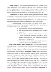 Tarptautinės organizacijos, jų tipai ir veikla 8 puslapis