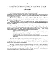 Tarptautinio marketingo tipai, jų lyginamoji analizė 3 puslapis