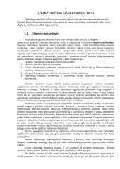 Tarptautinio marketingo tipai, jų lyginamoji analizė 4 puslapis