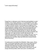 Laisvės samprata literatūroje (kalbėjimas)