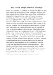 Kaip jaučiasi žmogus prievartos pasaulyje? (Antigonė)