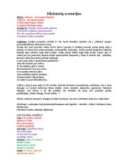 Darželio išleistuvių scenarijus